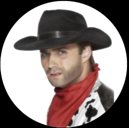 Cowboy Hut - Revolverhelden Hut - Klicken fr grssere Ansicht