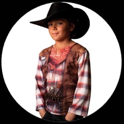 T-Shirt Cowboy - Kinder Kostm - Klicken fr grssere Ansicht