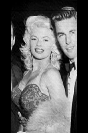 Jayne Mansfield - mit Mann