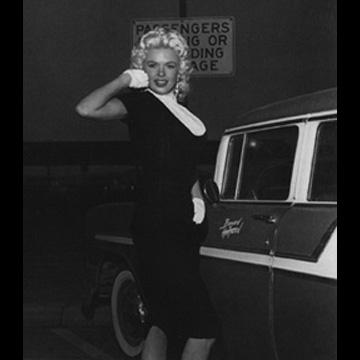 Jayne Mansfield - am Car