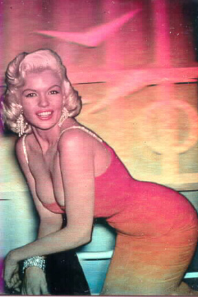 Jayne Mansfield - red Dress