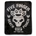 Five Finger Death Punch 5FDP Fleecedecke