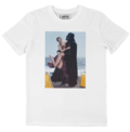 CARRIE FISHER T-SHIRT - STAR WARS VINTAGE-FOTO - WHITE