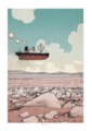 The End of Bon Voyage - Poster - von Jared Muralt
