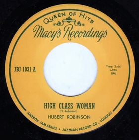 HUBERT ROBINSON - High Class Woman