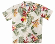 Original Hawaiihemd - Orchid Paradise Beige - Waimea Casual Modell: WCOPABeige