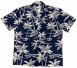 Original Hawaiihemd - Waimea Canoe - Navy - Waimea Casual Modell: WCCAN-Navy