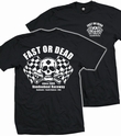 FAST OR DEAD - MEN SHIRT SCHWARZ