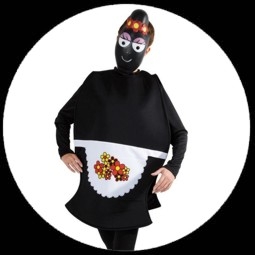 Barbamama Kost�m - Erwachsene Barbapapa schwarz - Klicken f�r gr�ssere Ansicht