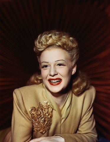 Betty Hutton - Posing