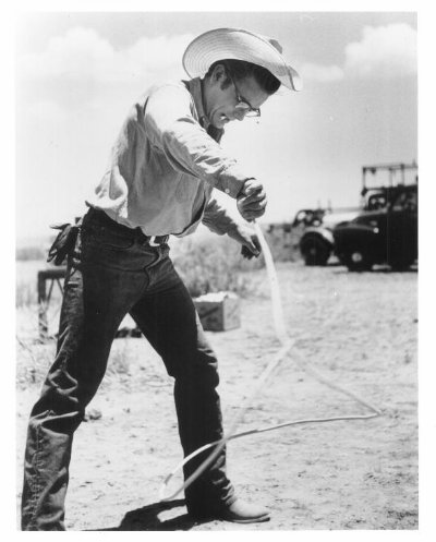 James Dean - mit Lasso