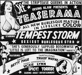 Bettie Page - Teaserama