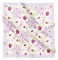 Raspberry Medley - quadratischer Seidenschal mittelgross