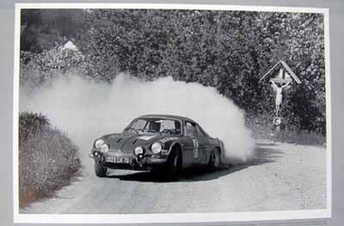 �STERREICHISCHE ALPENFAHRT 1971. OVE ANDERSSON 1600 RENAULT ALPINE A110