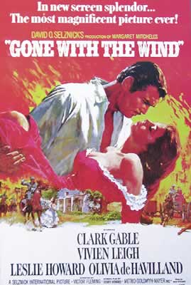 GONE WITH THE WIND auf einer Wien Wunschliste / Geschenkidee