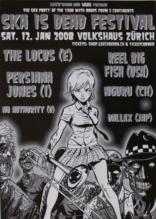 SKA IS DEAD - MARTIN G�SSI auf einer Schulpforte Wunschliste / Geschenkidee