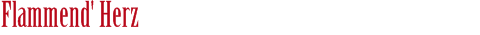 Flammend Herz